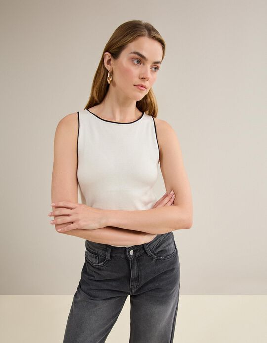 Comprar Online Tank Top, Mulher, Cru