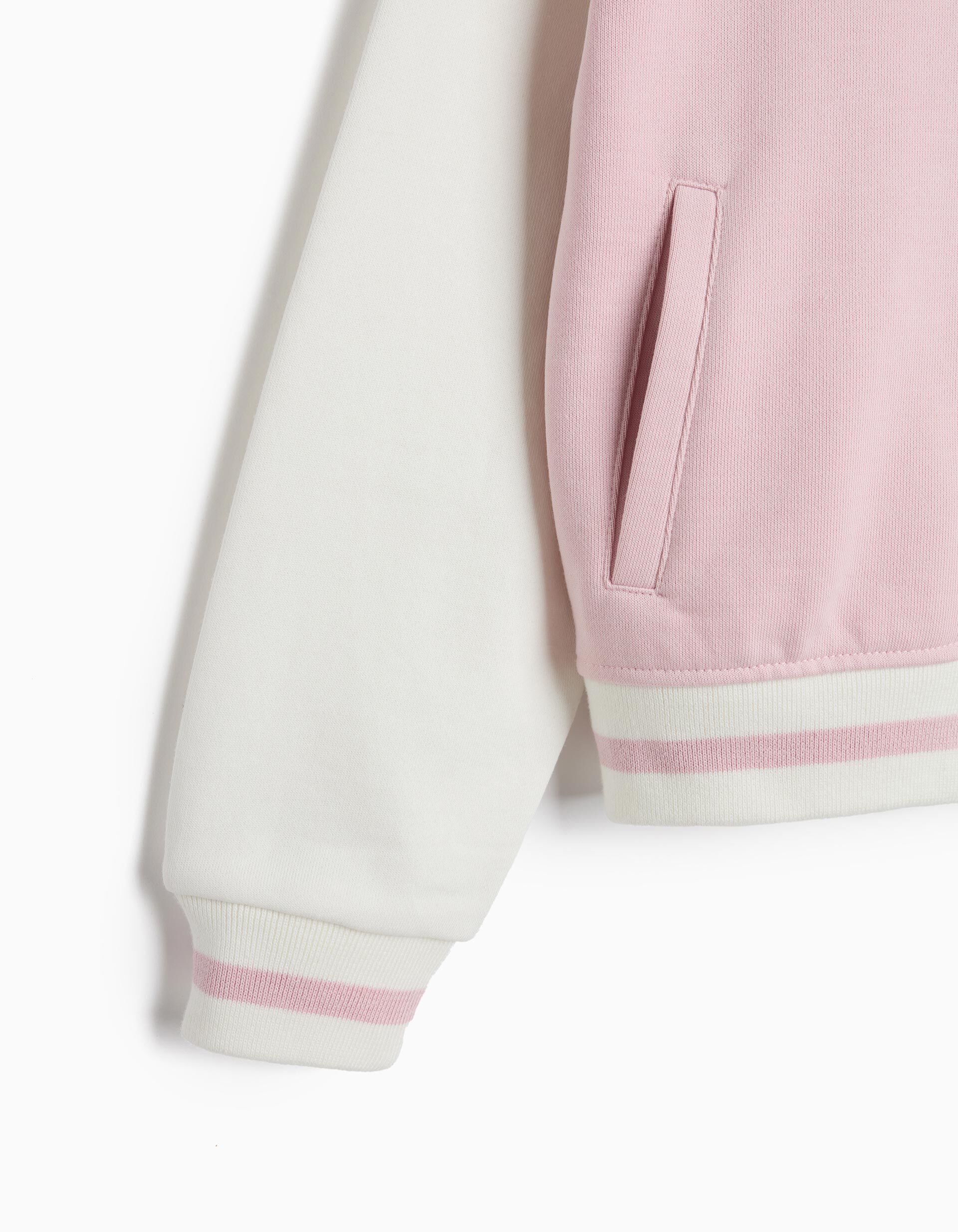 Comprar Online Bomber De Felpa, Menina, Rosa