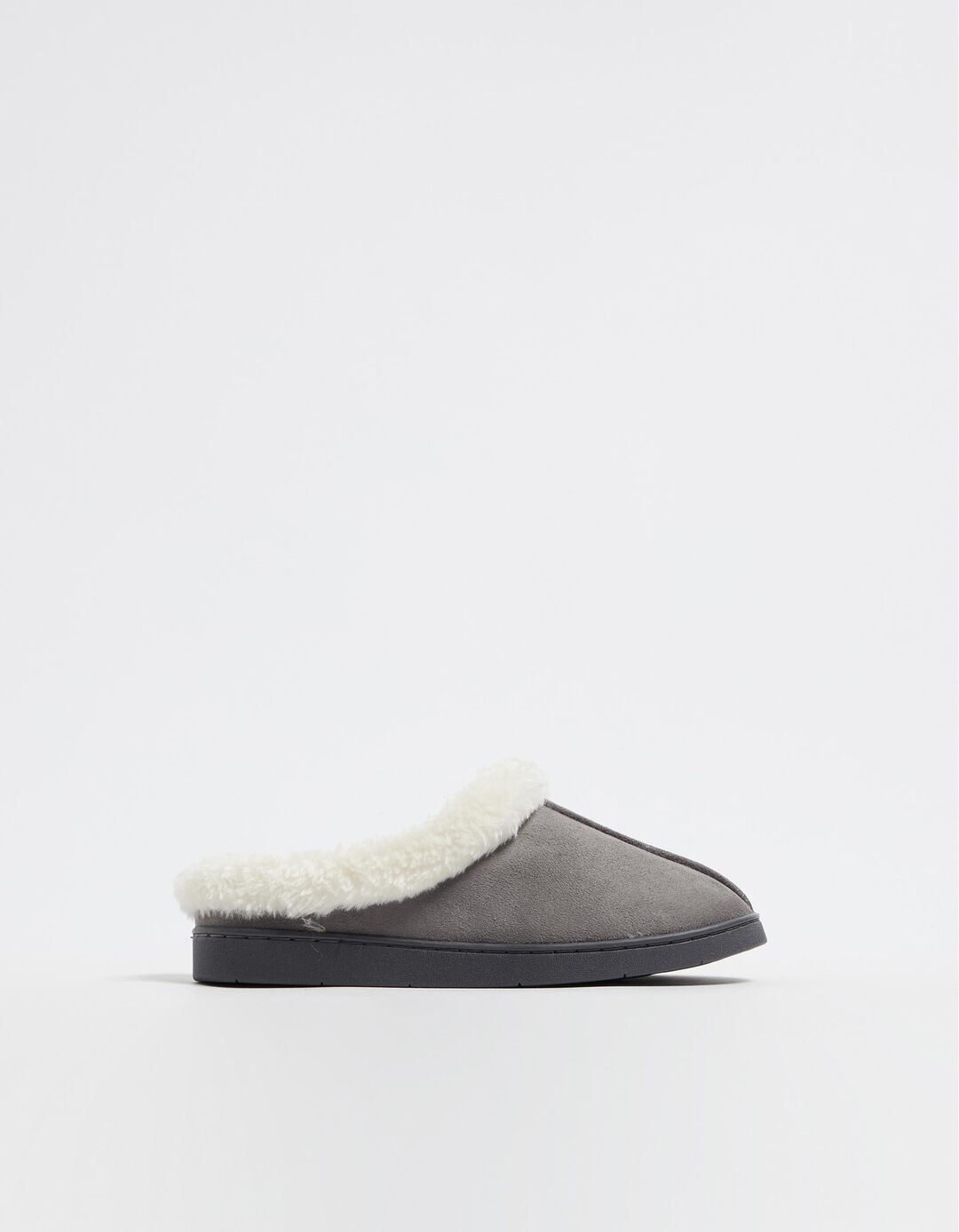 Chinelos Interior Sherpa, Mulher, Cinzento