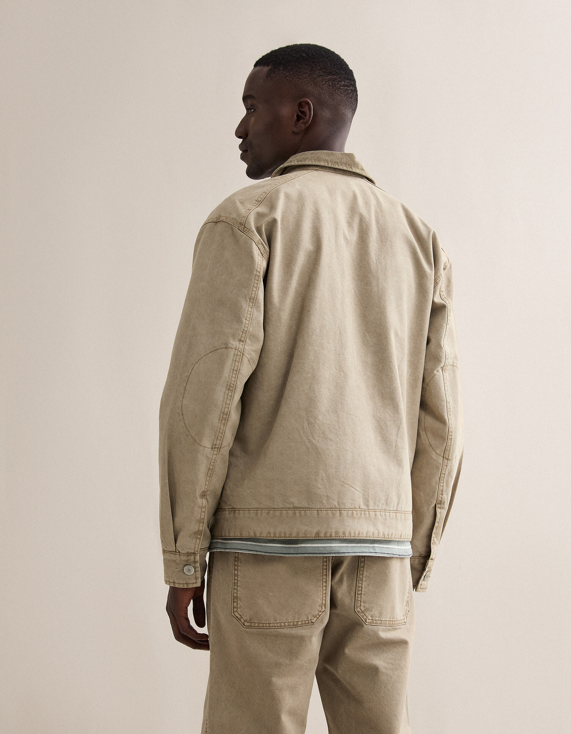 Comprar Online Casaco Canvas, Homem, Bege