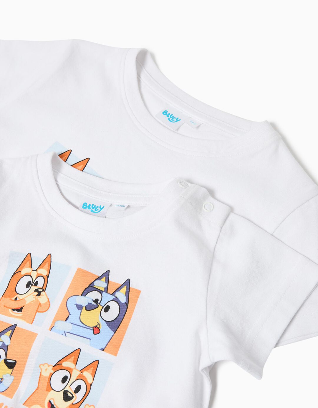 Pijama 'Bluey', Menino, Branco