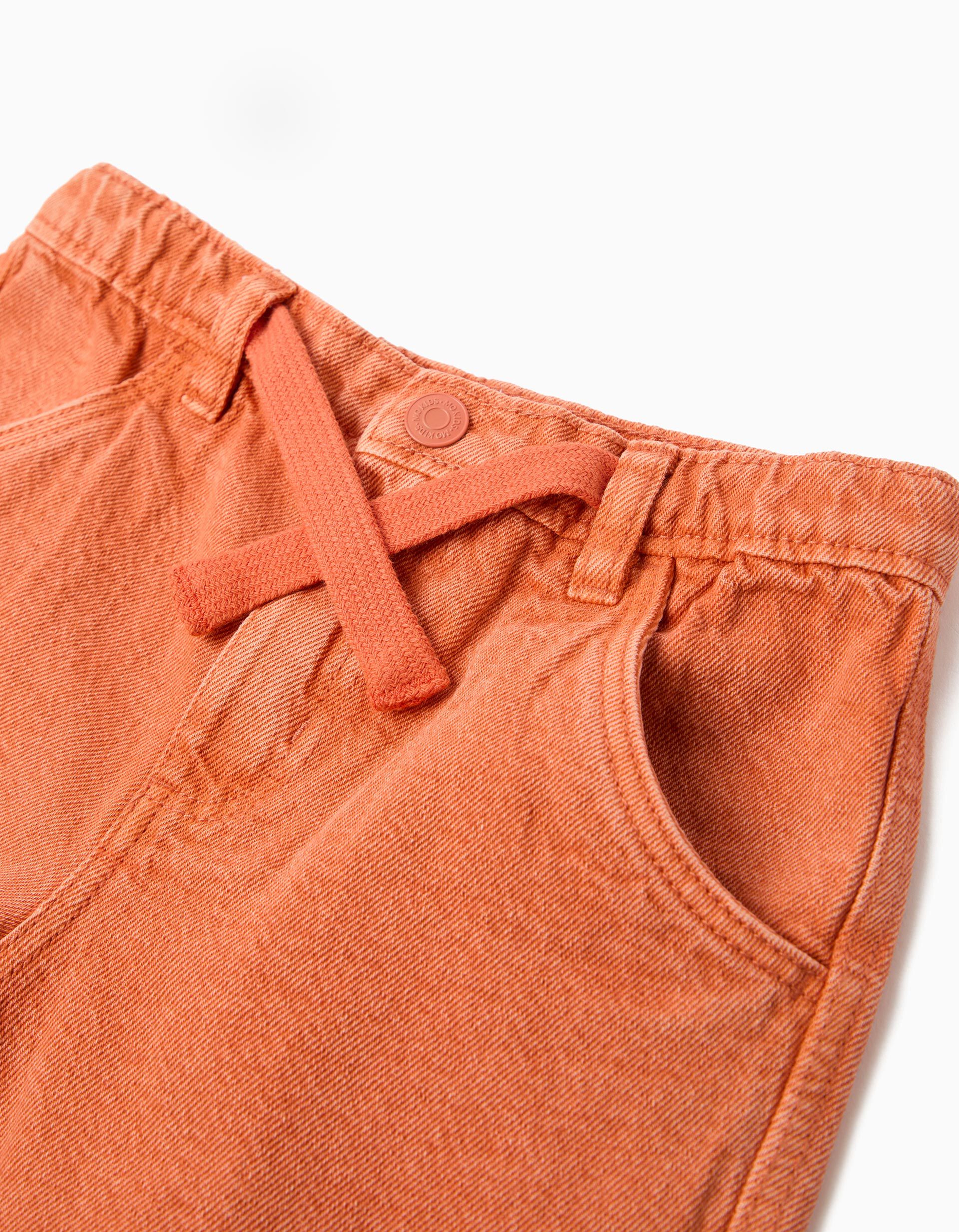 Comprar Online Cal&ccedil;&otilde;es de Ganga, Menino, Laranja Escuro 