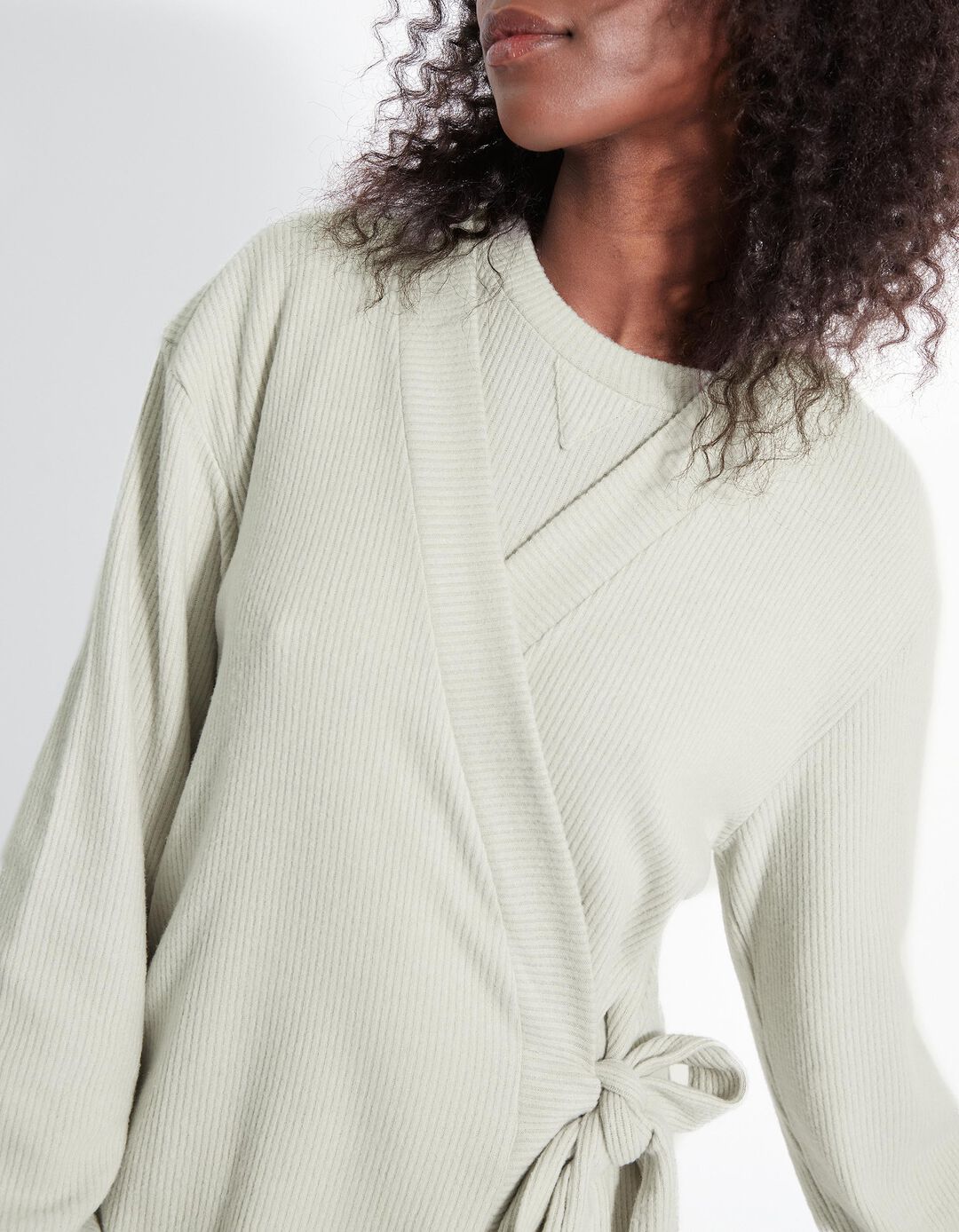 Robe de Tricot, Mulher, Cinzento