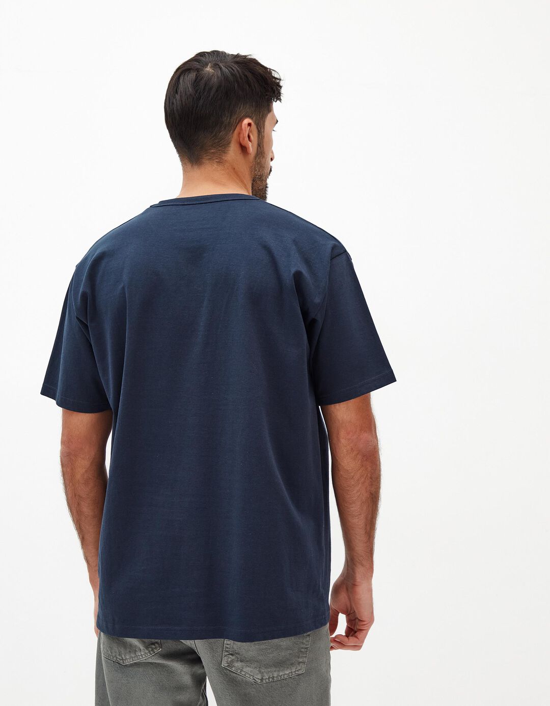 T-shirt, Homem, Azul Escuro