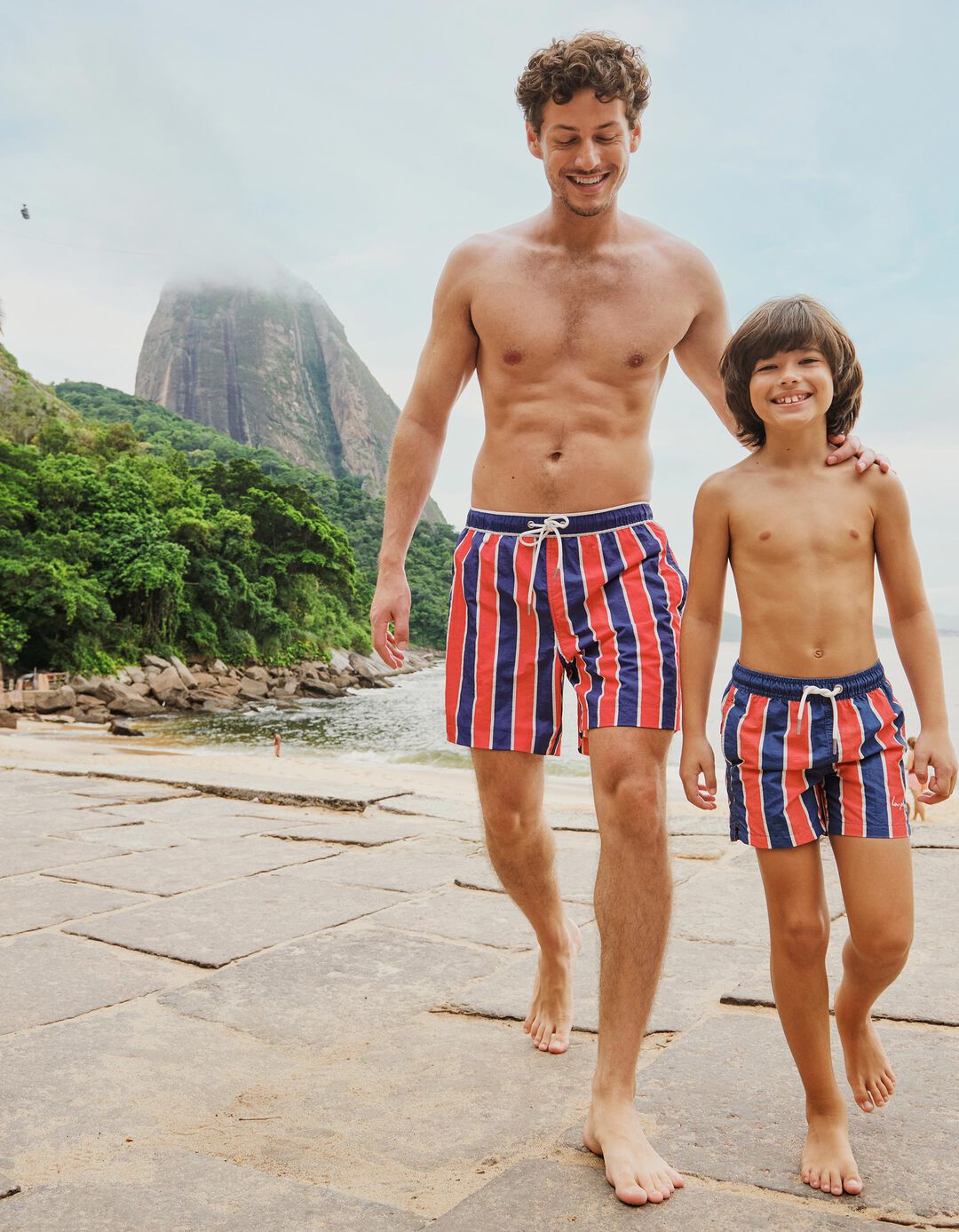 Cal&ccedil;&otilde;es de Banho, Menino, Azul Escuro