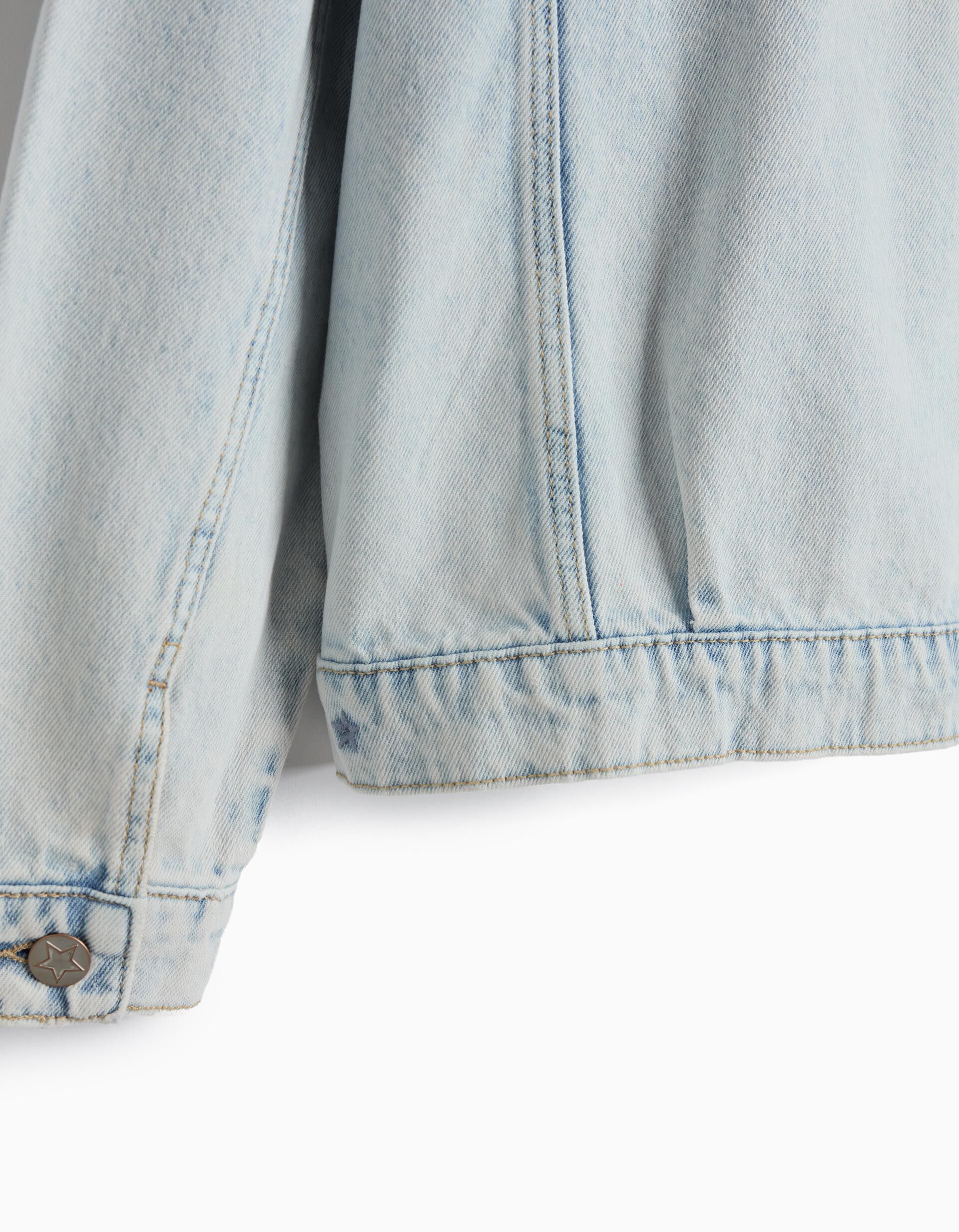 Comprar Online Casaco De Ganga, Menina, Azul Claro