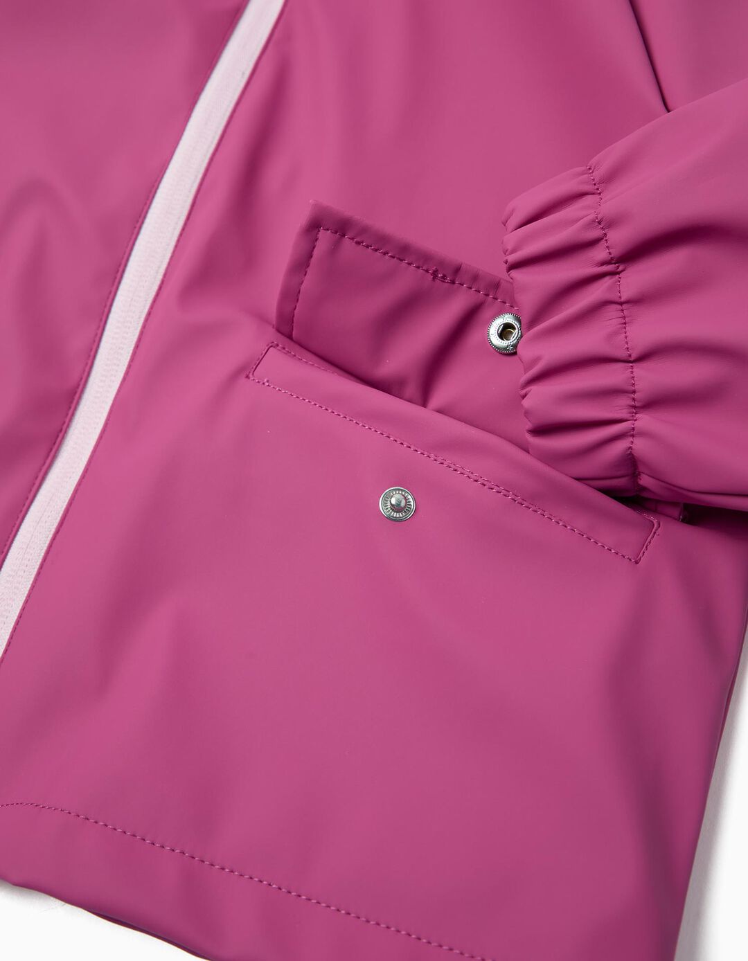 Parka, Menina, Rosa Escuro