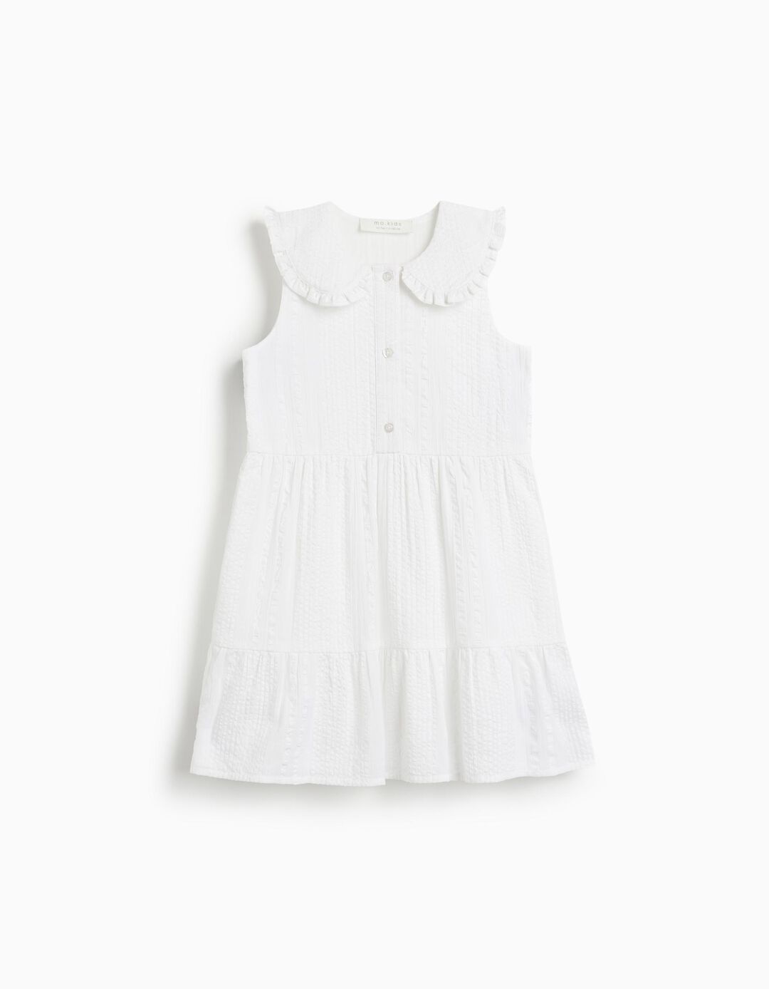 Vestido, Menina, Branco