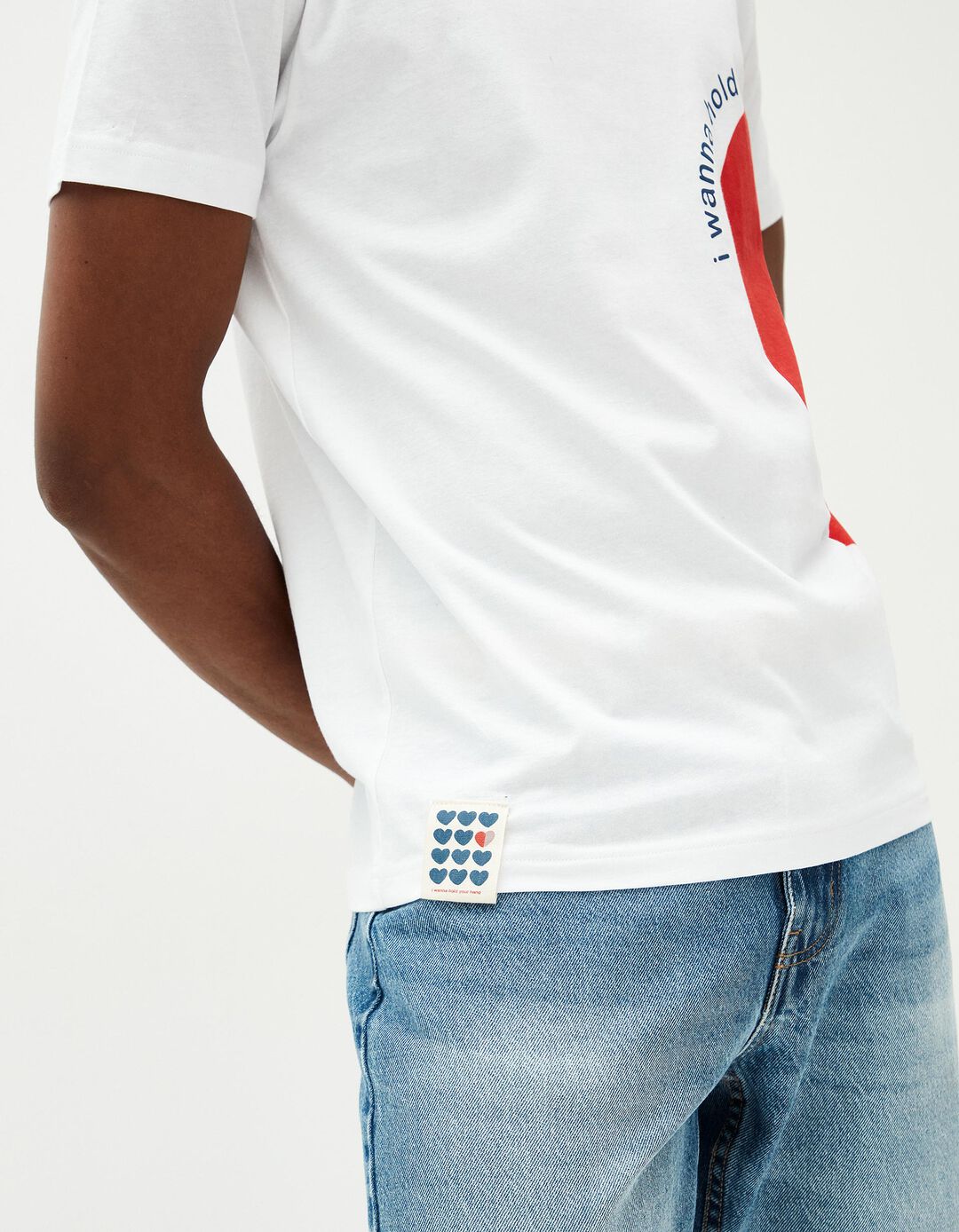 T-shirt Dia dos Namorados, Homem, Branco