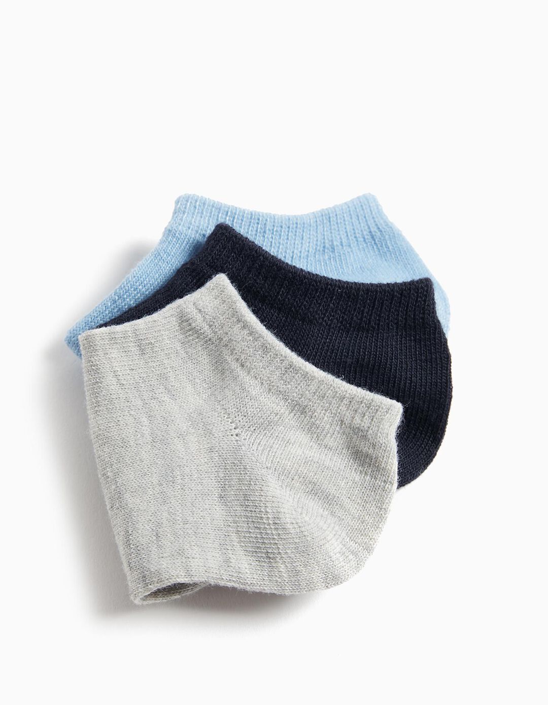 Pack 7 Pares de Meias Tornozelo, Menino, Multicor