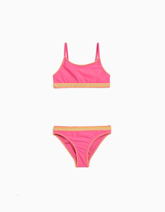 Comprar Online Biquíni Bordado, Menina, Rosa