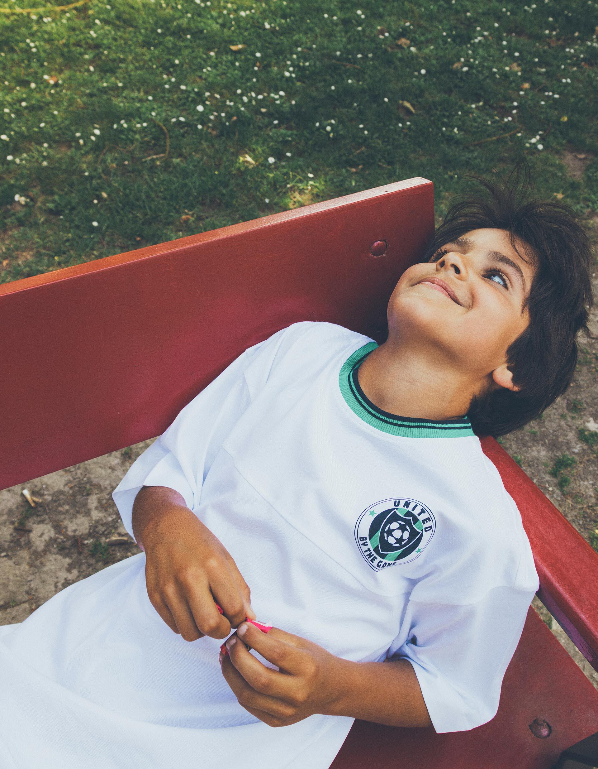 Comprar Online T-shirt, Menino, Branco