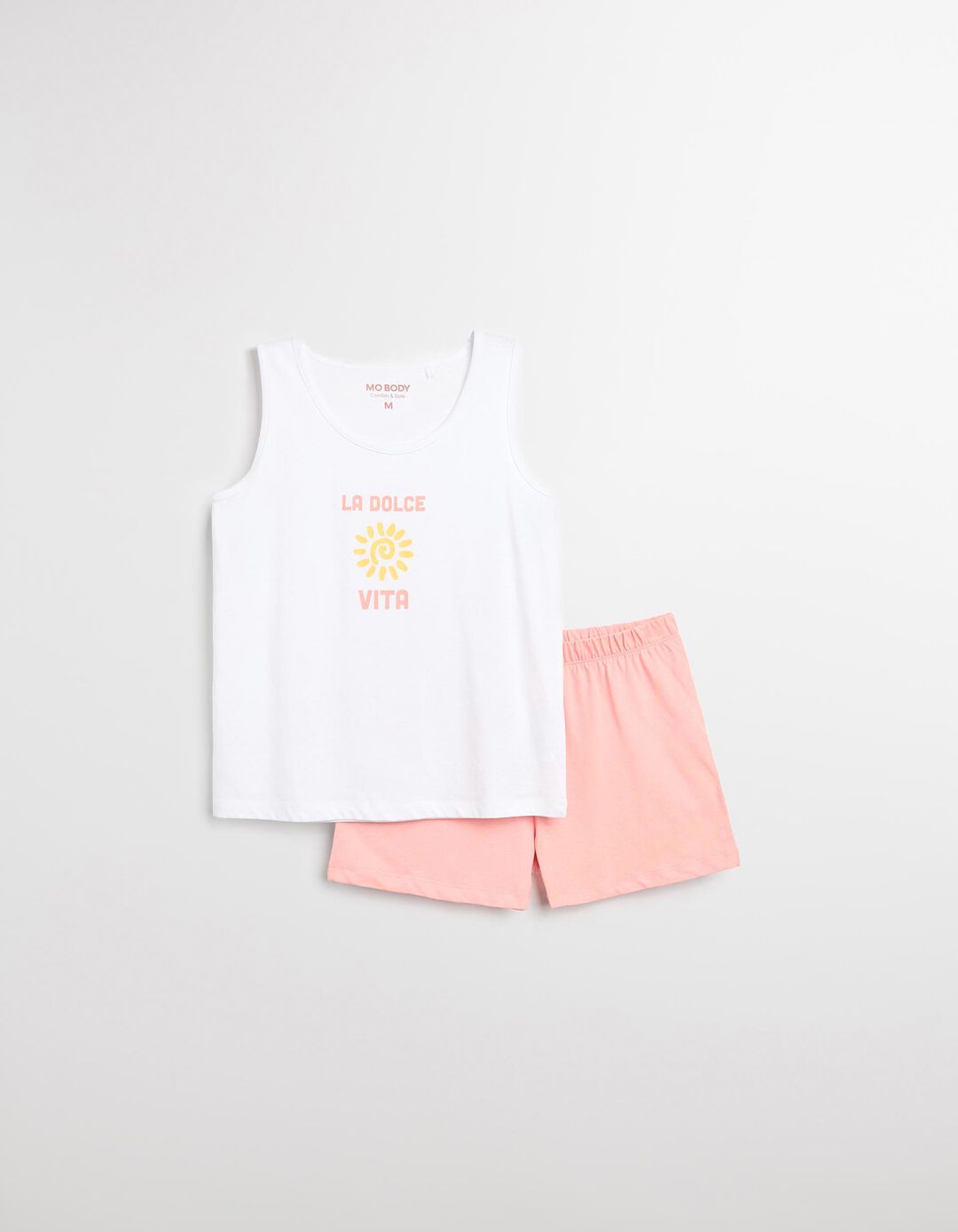 Pijama Jersey, Mulher, Branco