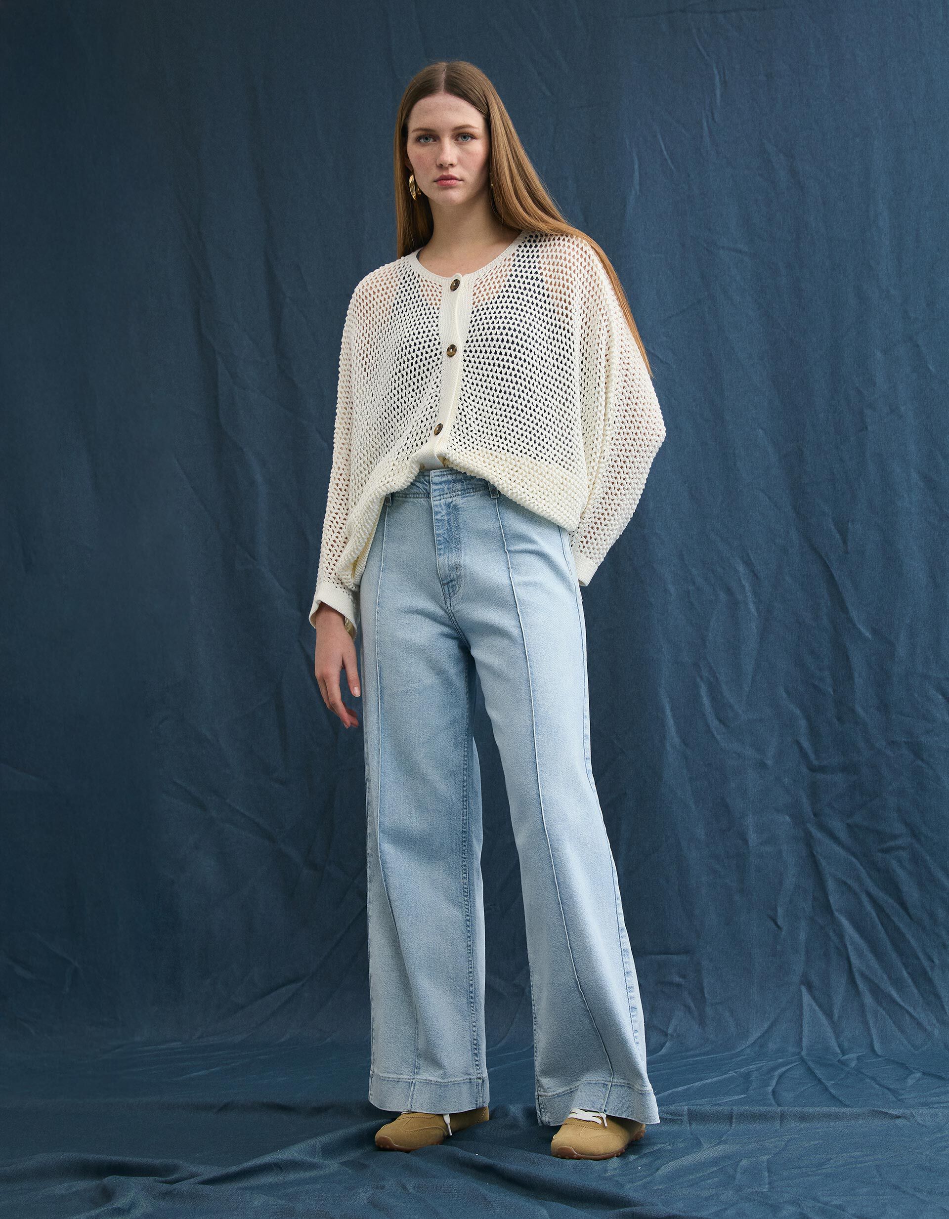 Comprar Online Cal&ccedil;as de Ganga, Mulher, Azul Claro