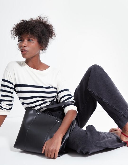 Comprar Online Mala Shopper Básica, Mulher, Preto