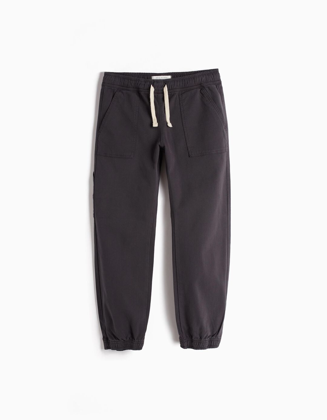 Calças Joggers, Menino, Cinzento Escuro