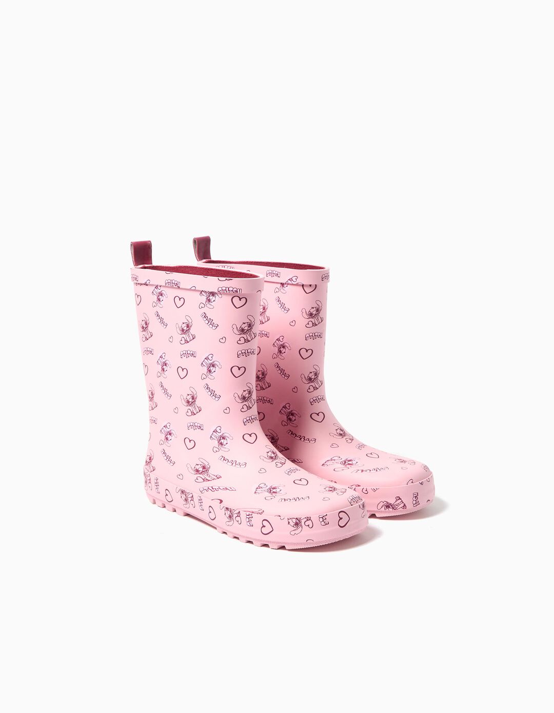 Galochas 'Stitch' ©Disney, Menina, Rosa 