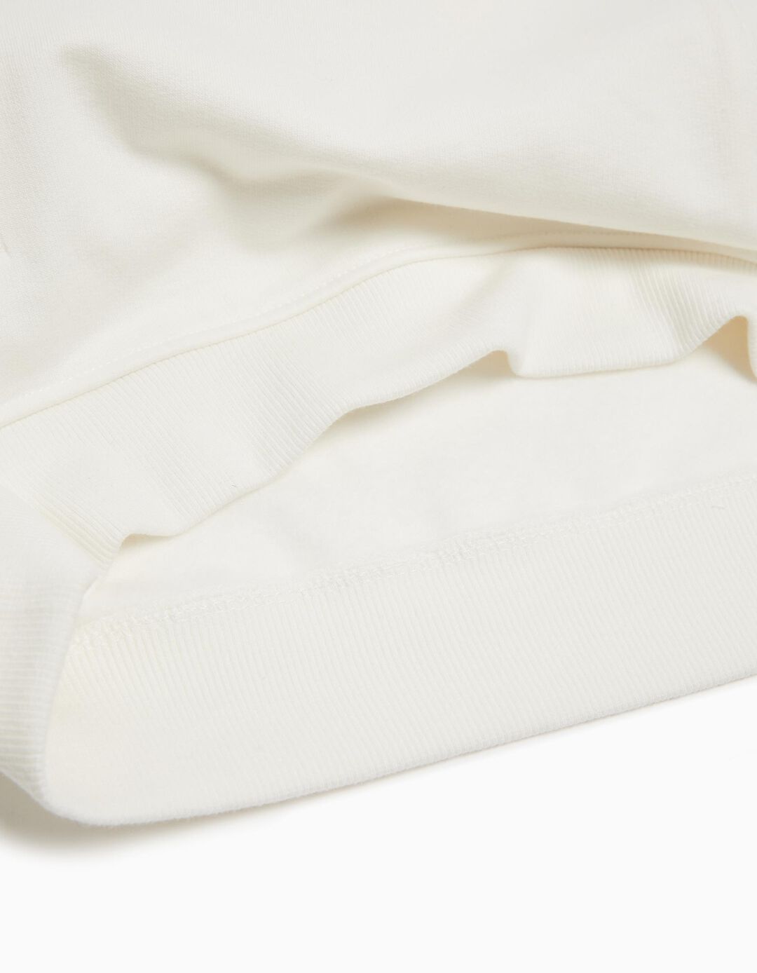 Sweatshirt de Felpa Estampado, Menino, Branco