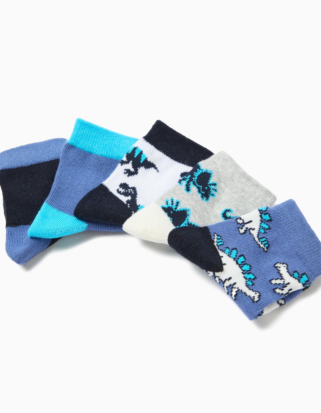 Pack 5 Pares de Meias, Menino, Multicor