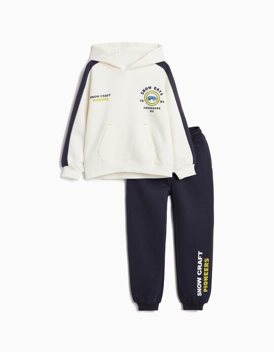Comprar Online Conjunto de Jogging, Menino, Branco