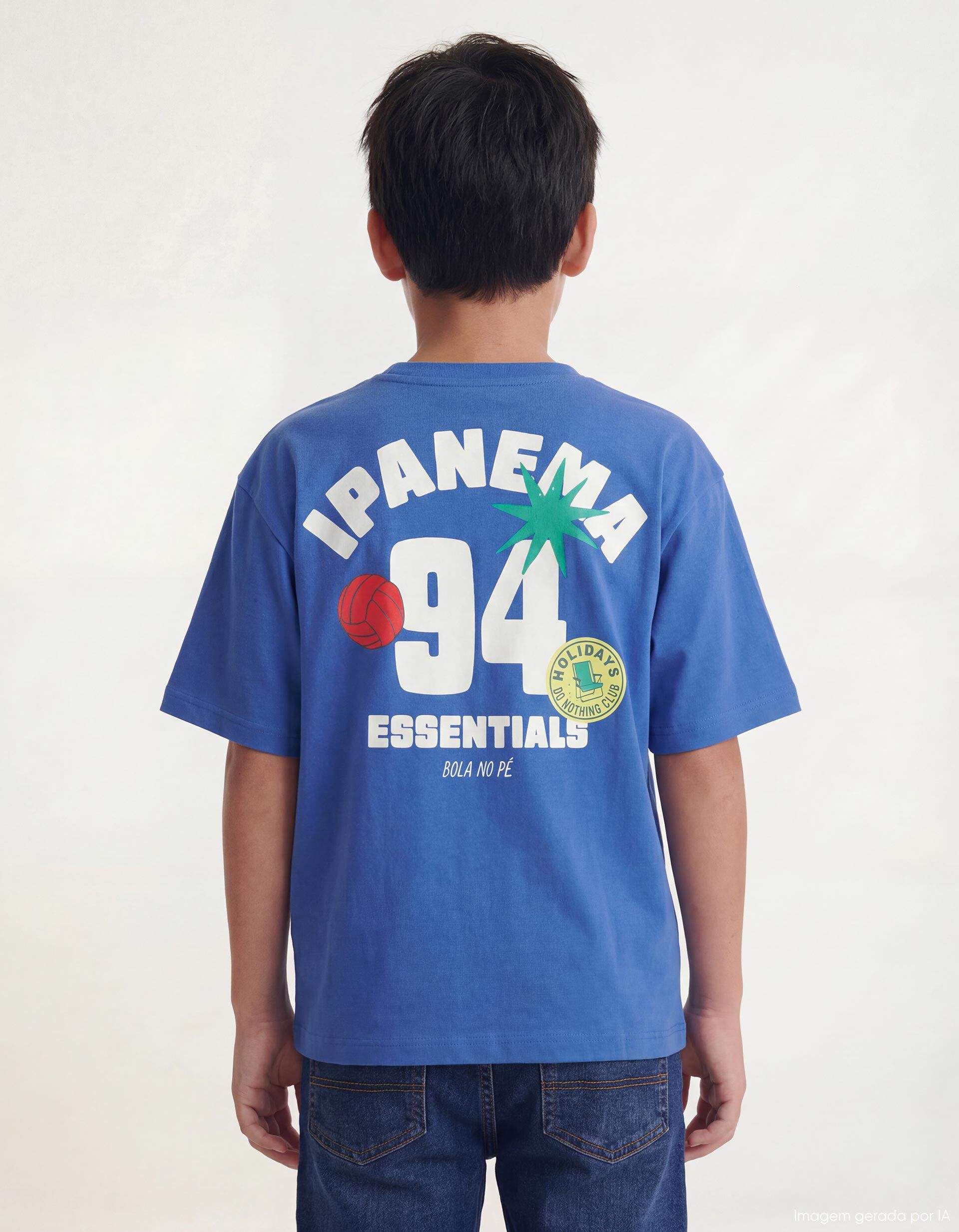 Comprar Online T-shirt Estampado, Menino, Azul