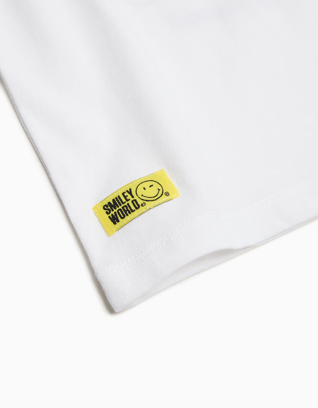 T-shirt 'Smiley World', Menino, Branco