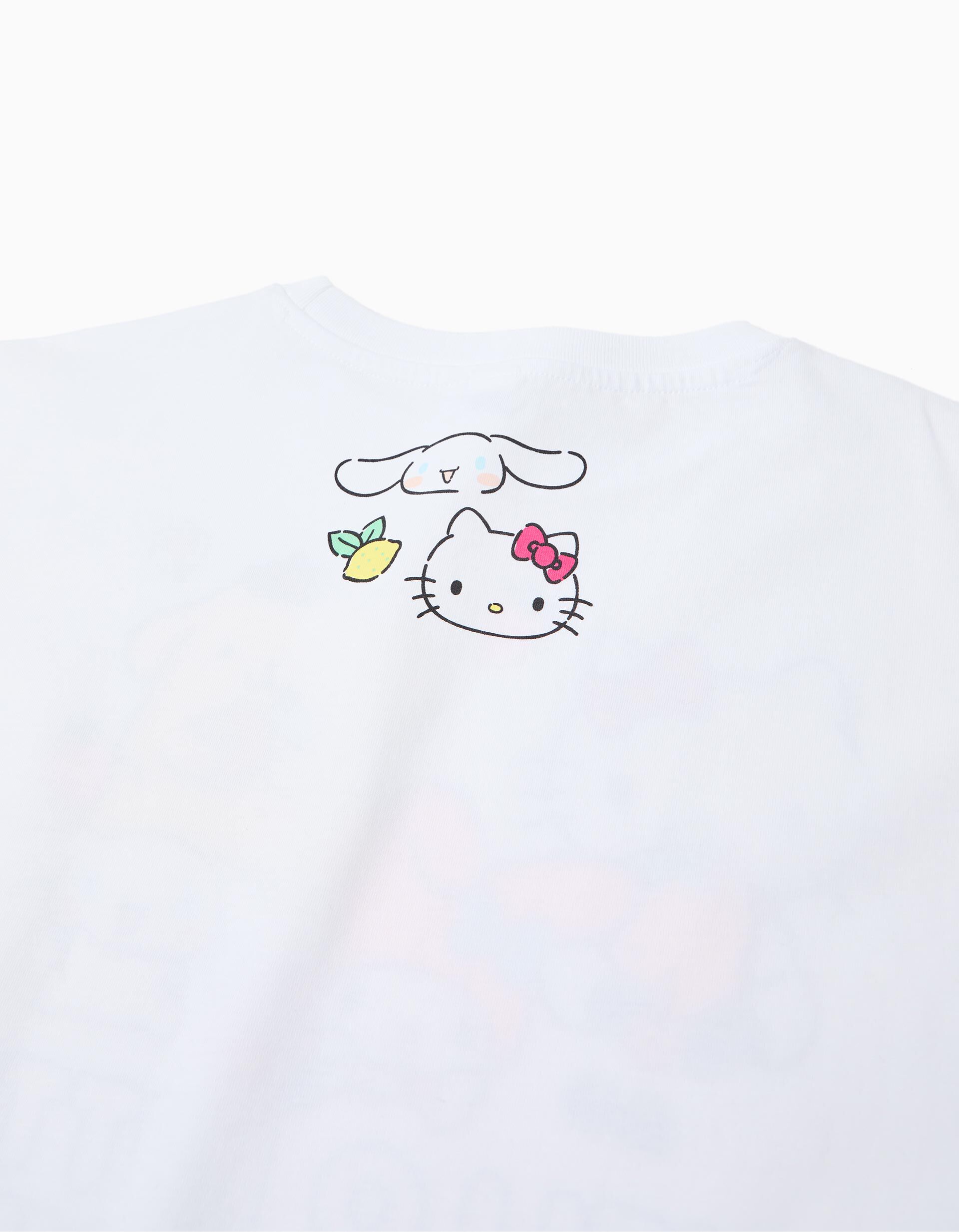 Comprar Online T-shirt 'Hello Kitty and Friends', Menina, Branco