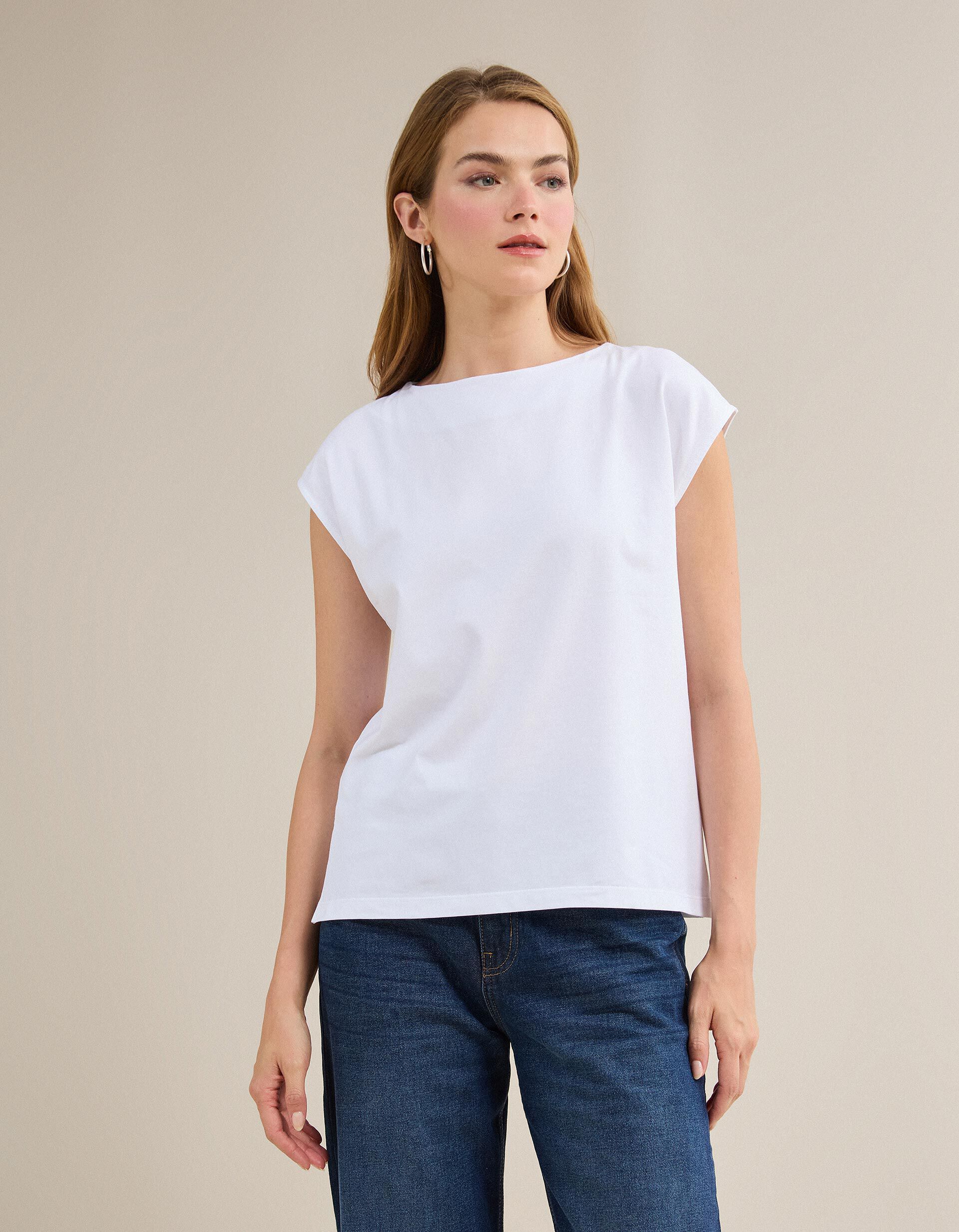 Comprar Online T-shirt, Mulher, Branco