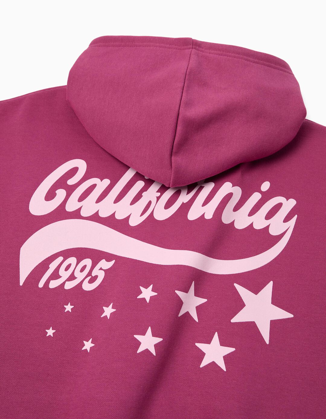 Sweatshirt de Felpa Capuz, Menina, Rosa Escuro