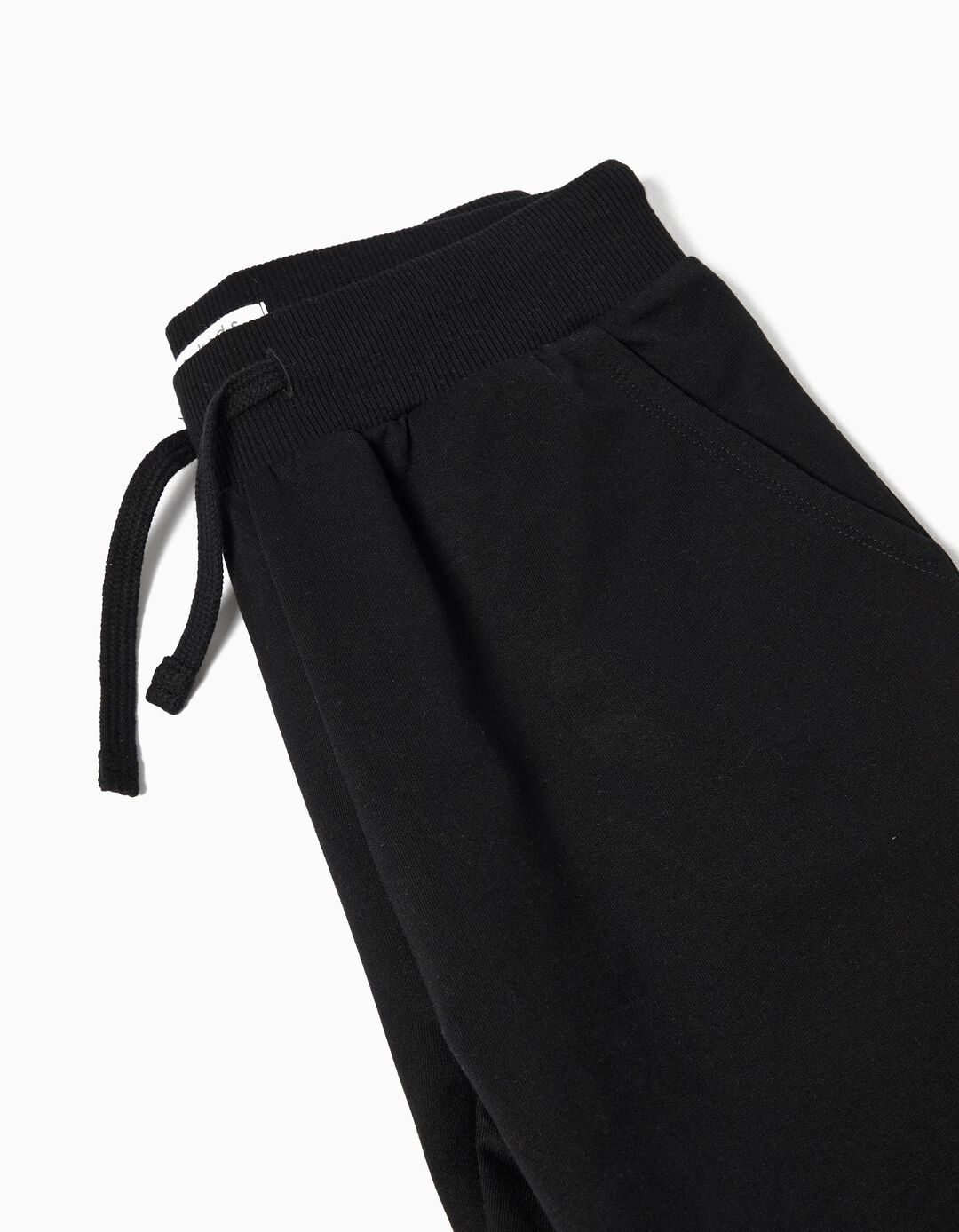 Calções Fleece, Menino, Preto