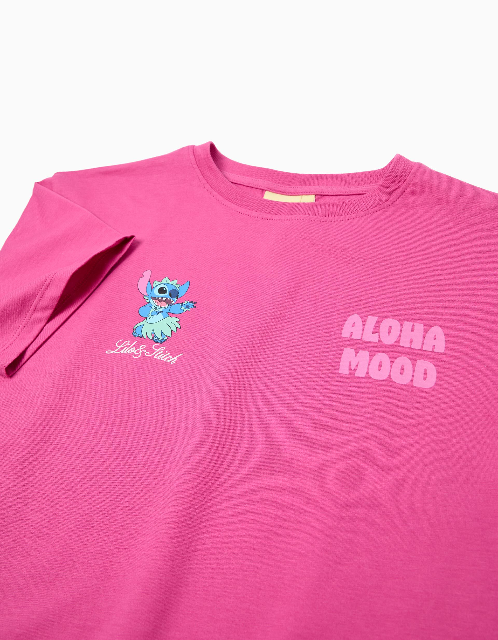 Comprar Online T-shirt 'Stitch' &copy;Disney, Menina, Rosa