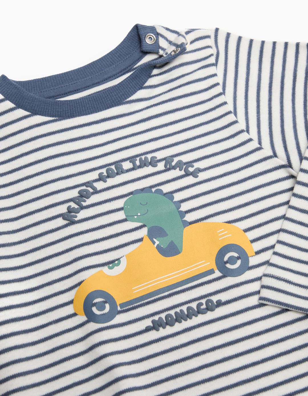 Pijama Riscas, Menino, Azul