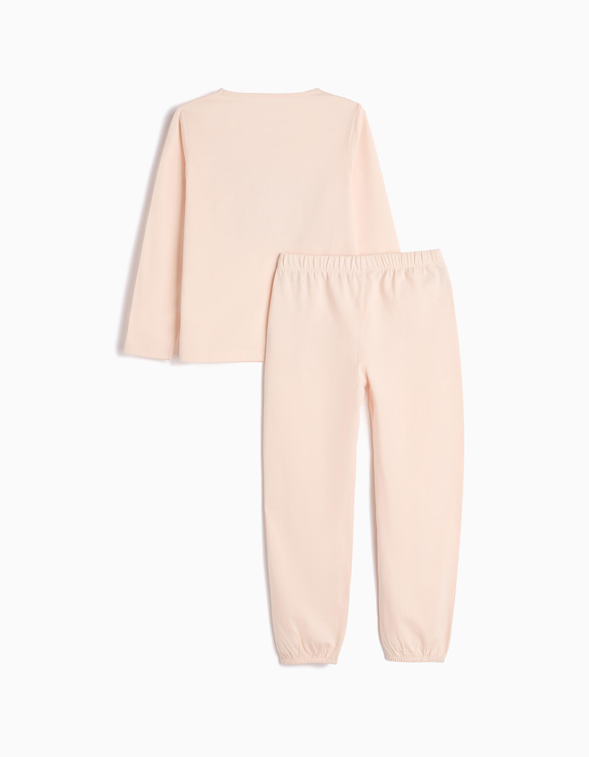 Comprar Online Pijama Jersey, Menina, Rosa Claro 