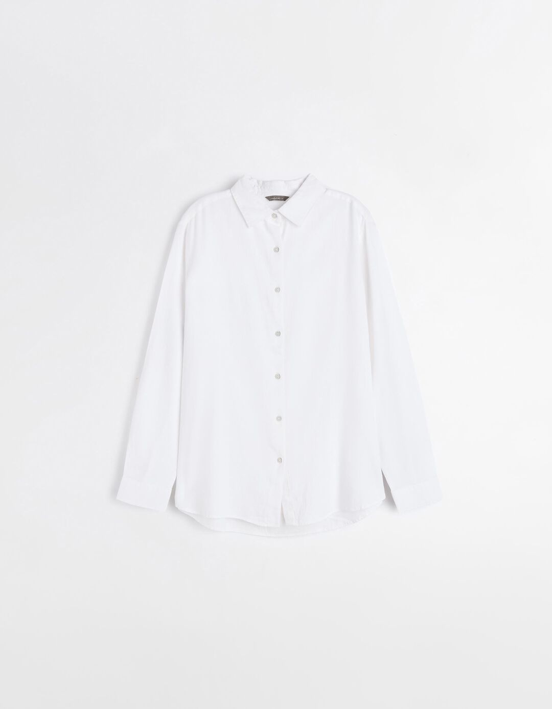 Camisa com Linho, Mulher, Branco