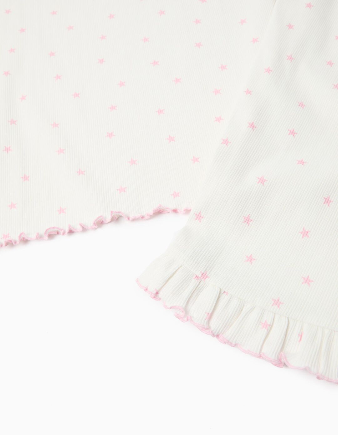 Pijama, Menina, Branco