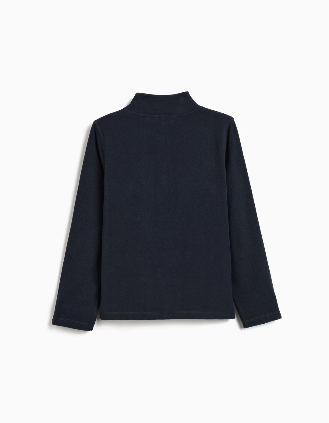 Camisola Polar com Fecho, Menino, Azul Escuro