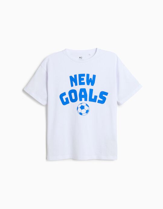 Comprar Online T-shirt Estampada, Menino, Branco