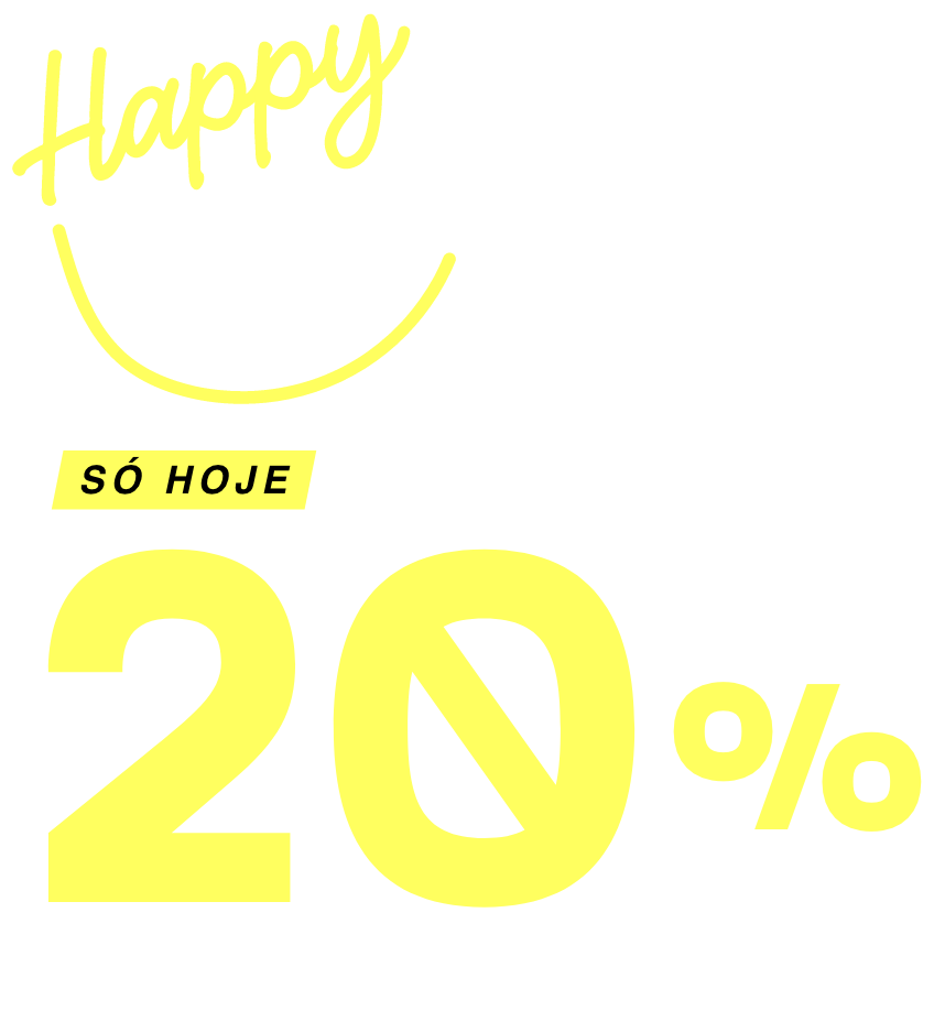 -20% em tudo